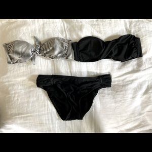 Black and White Bikini